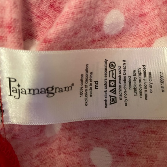 ❤️ NWT Pajamagram polka dot flannel pajamas - Picture 7 of 10
